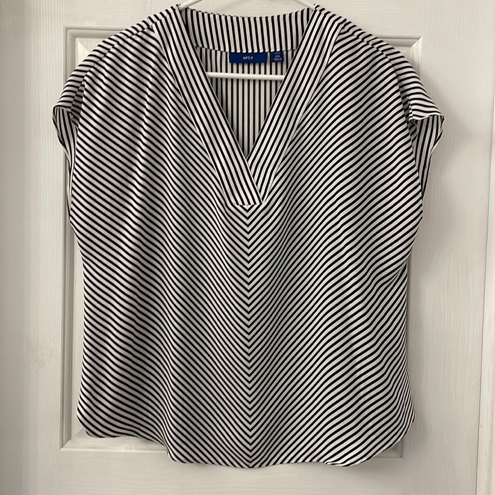 Striped dolman top